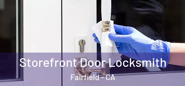 Storefront Door Locksmith Fairfield - CA